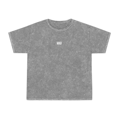 Casual Grey Washed T-Shirt w/ Text