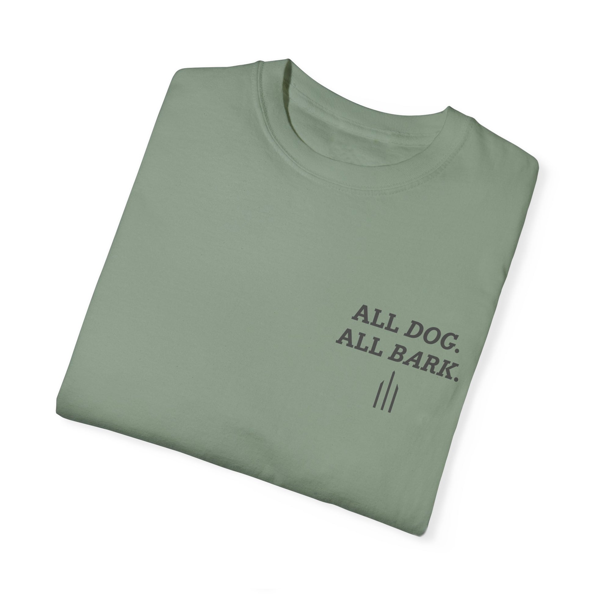 Casual Bay T-Shirt w/ Text And Dog Graphic