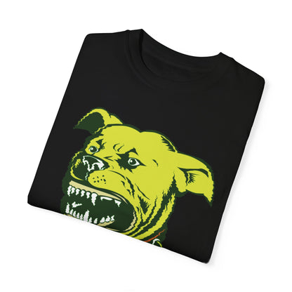 Casual Black T-Shirt w/ Dog Graphic