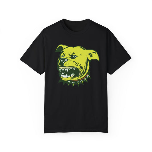 Casual Black T-Shirt w/ Dog Graphic