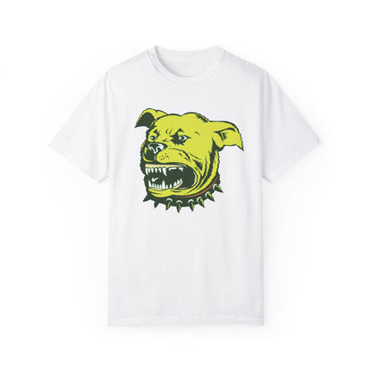 Casual White T-Shirt w/ Dog Graphic