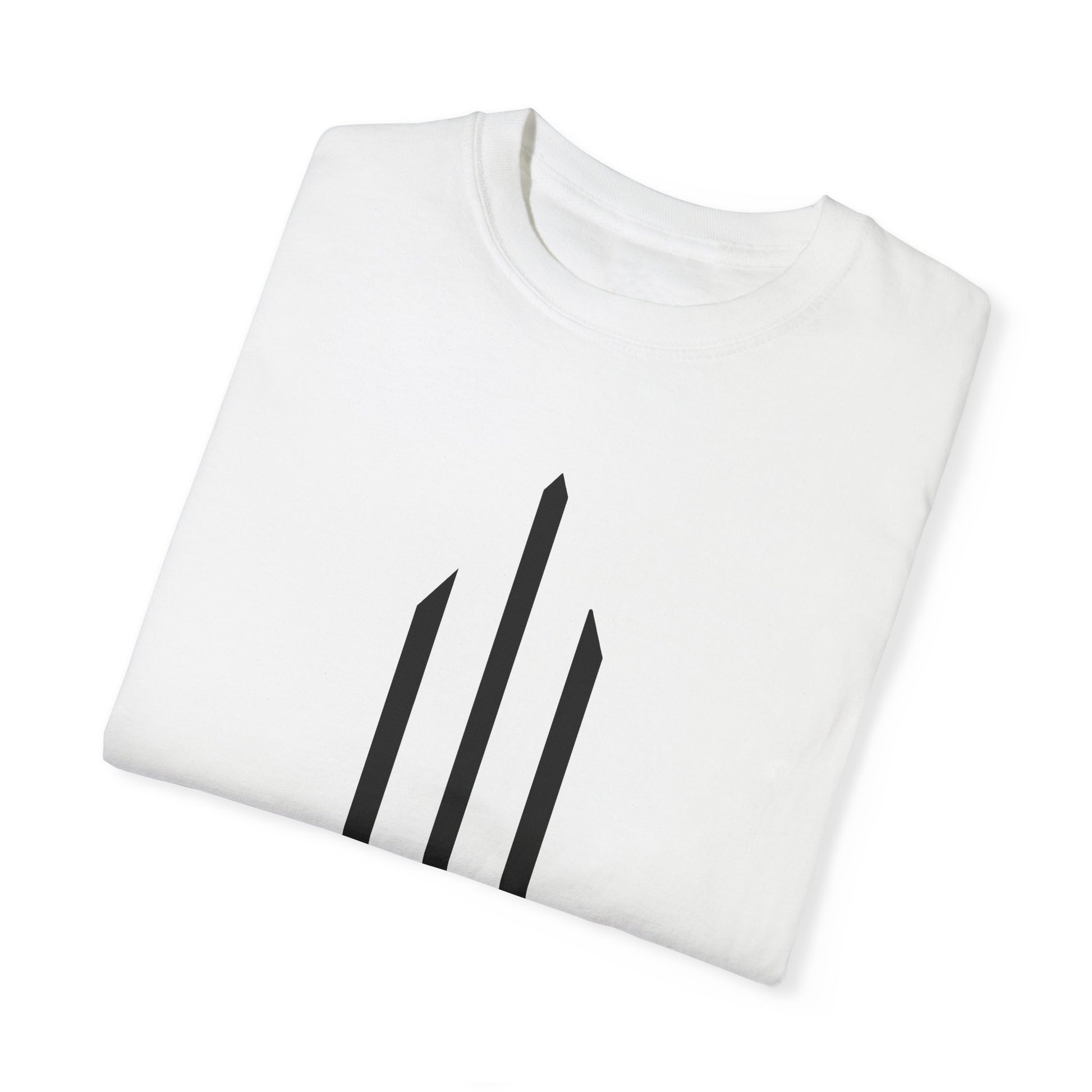 Casual White T-Shirt w/ Text And Logo
