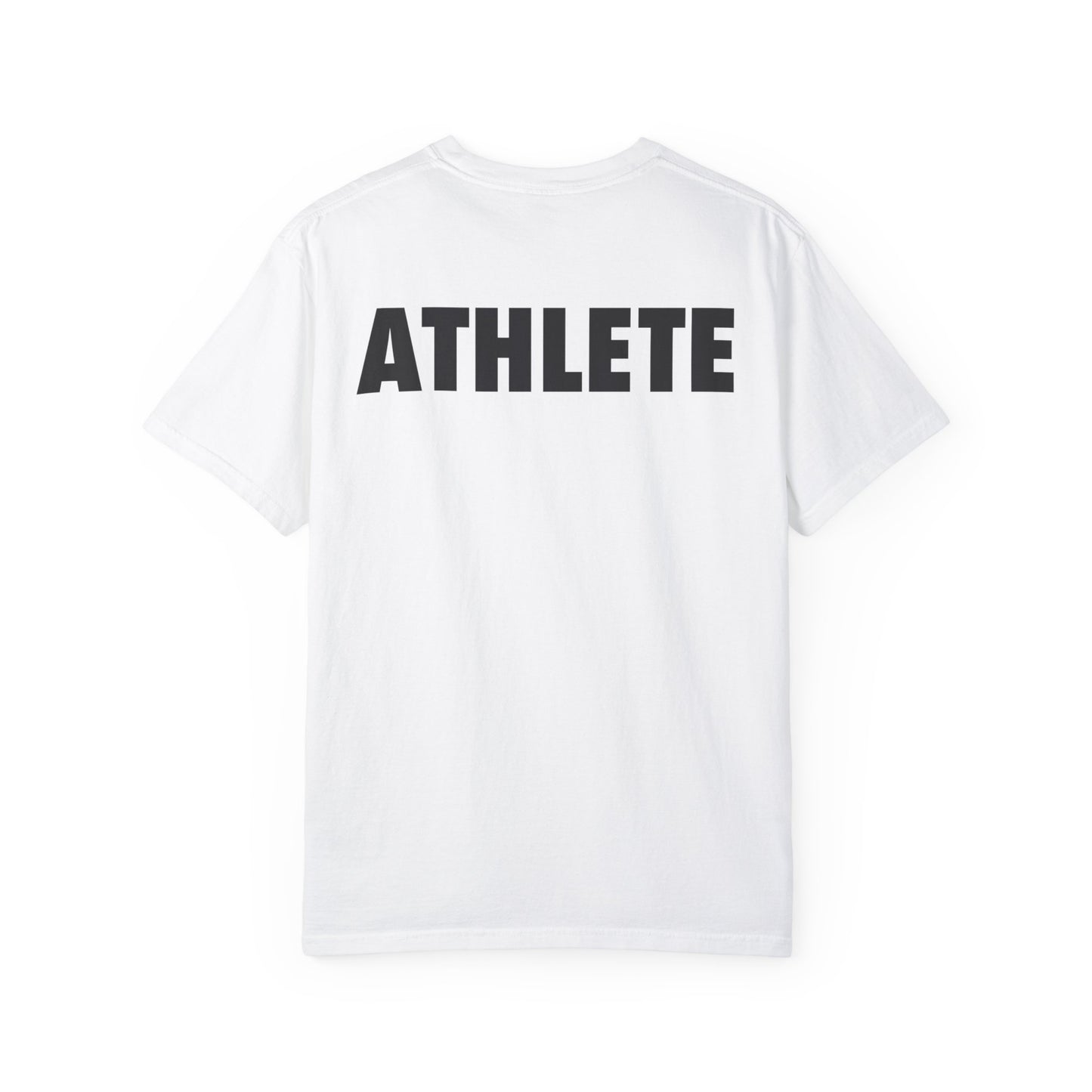 Casual White T-Shirt w/ Text And Logo
