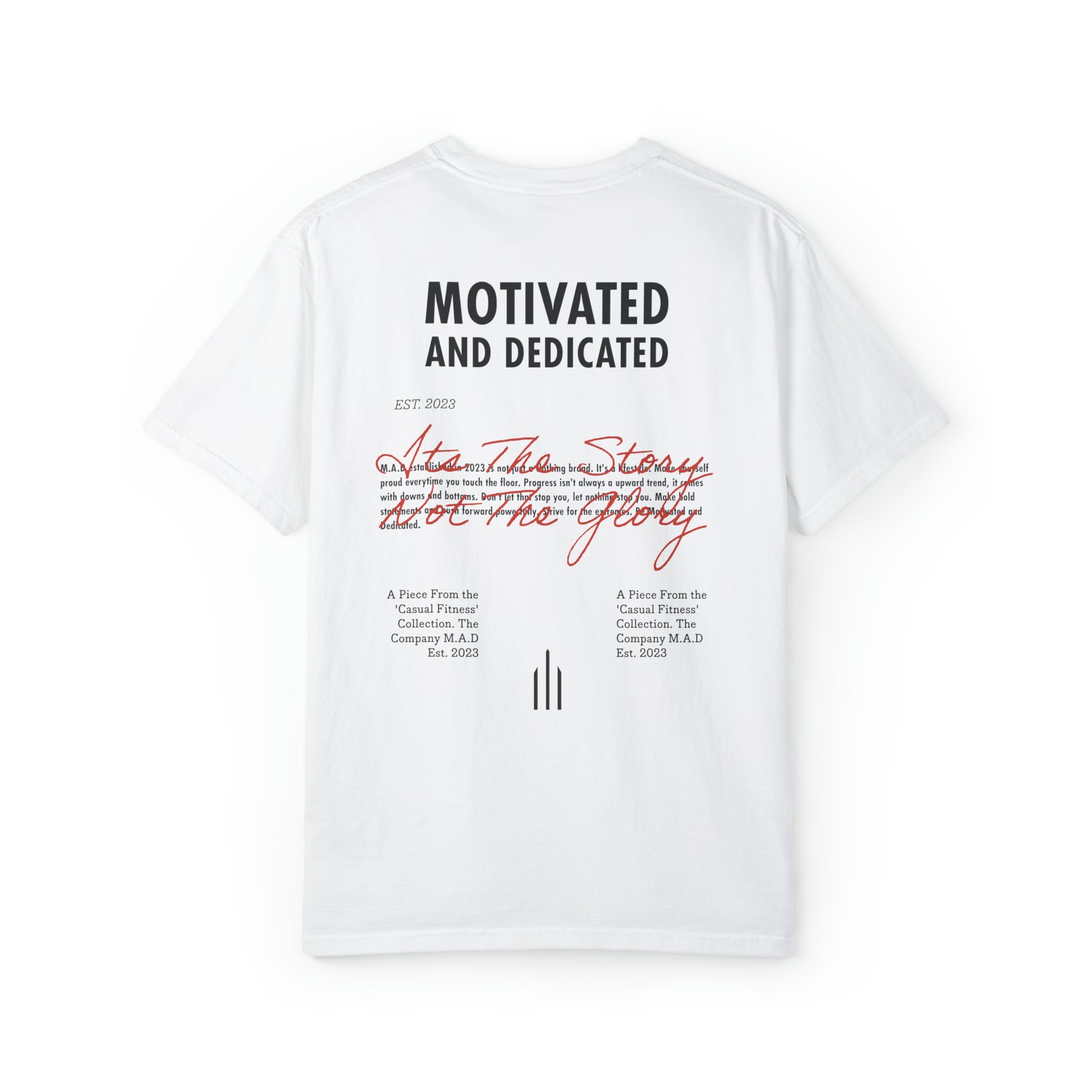 Casual White T-Shirt w/ Text