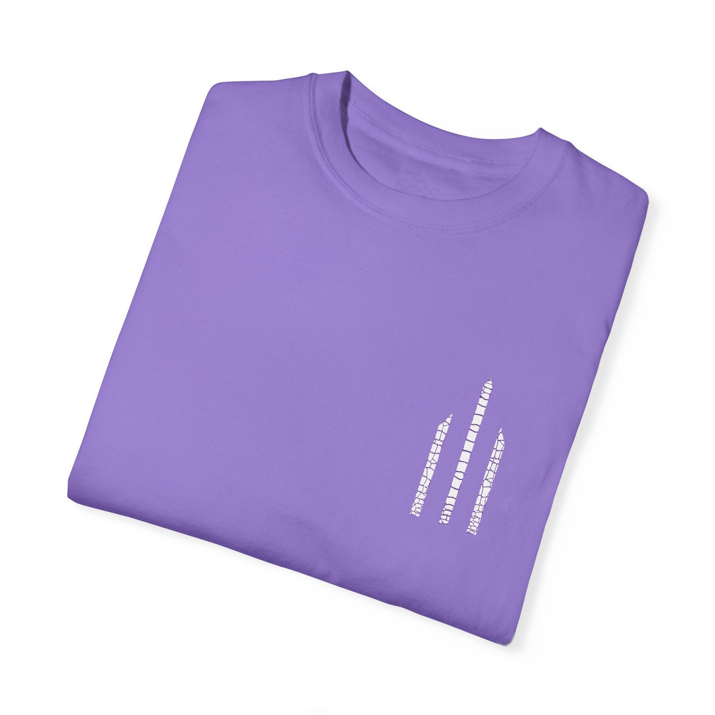 Casual Purple T-Shirt T-Shirt w/ Snake and Logo